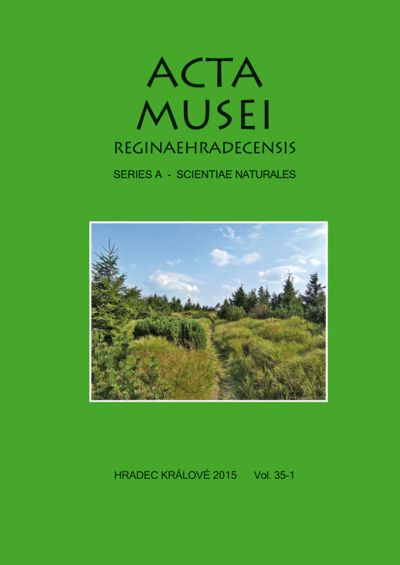 ACTA MUSEI REGINAEHRADECENSIS S. A: vol. 35-1